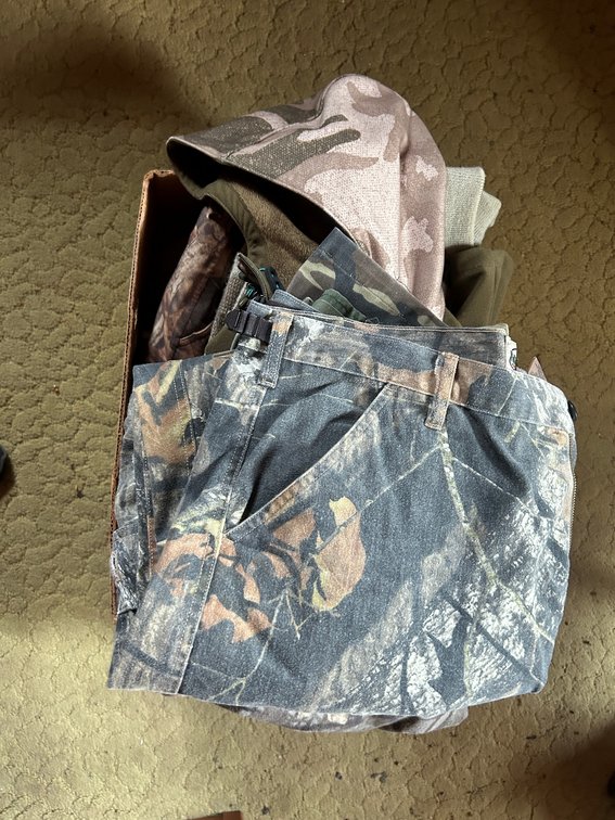 Camouflage Jackets, Pants, and More