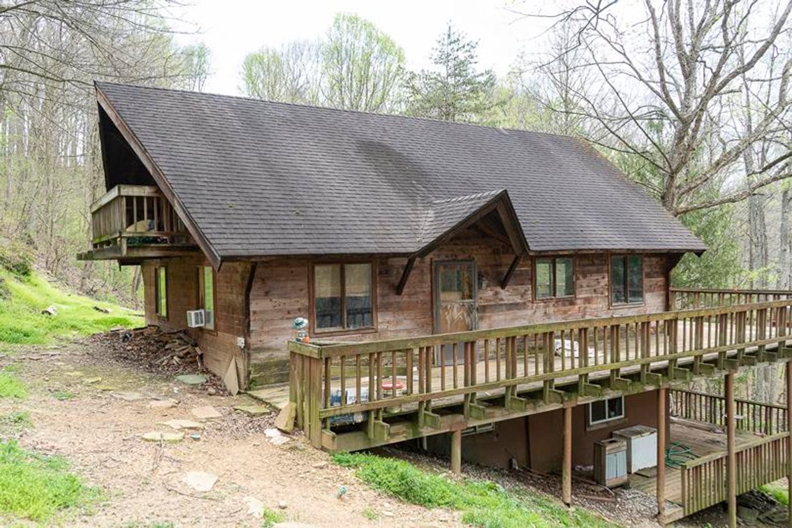 Image for SOLD $148,500 - Secluded A-Frame Cabin on nearly 6 Acres near Lake Floyd