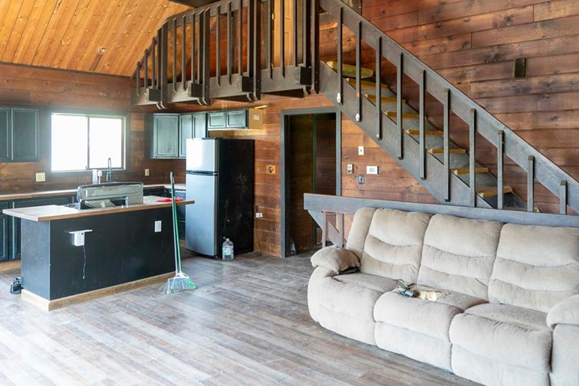 Image for SOLD $148,500 - Secluded A-Frame Cabin on nearly 6 Acres near Lake Floyd