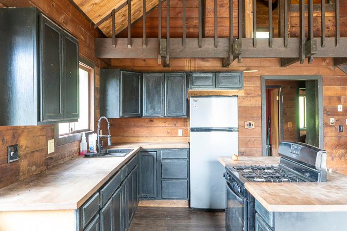 Image for SOLD $148,500 - Secluded A-Frame Cabin on nearly 6 Acres near Lake Floyd
