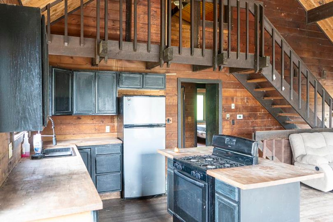 Image for SOLD $148,500 - Secluded A-Frame Cabin on nearly 6 Acres near Lake Floyd