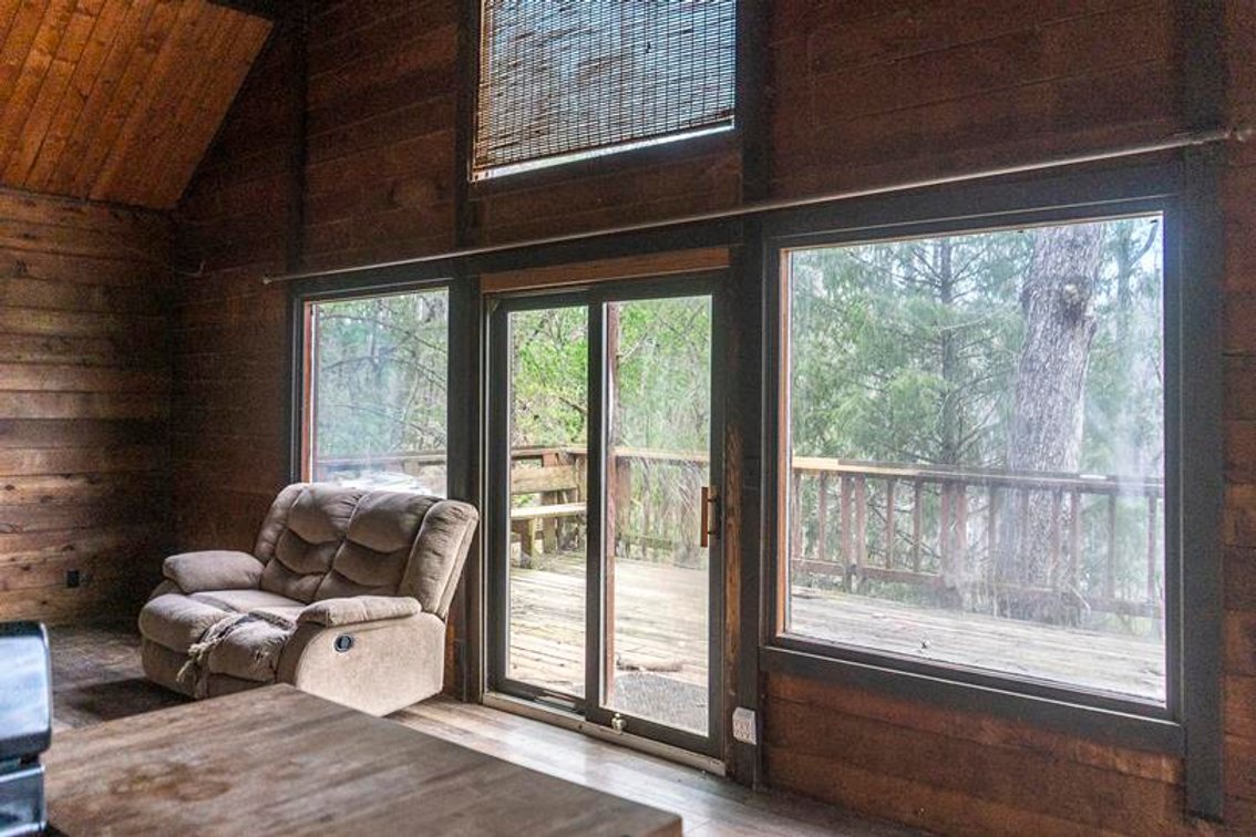 Image for SOLD $148,500 - Secluded A-Frame Cabin on nearly 6 Acres near Lake Floyd