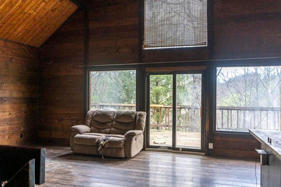 Image for SOLD $148,500 - Secluded A-Frame Cabin on nearly 6 Acres near Lake Floyd