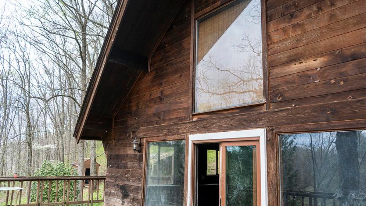 Image for SOLD $148,500 - Secluded A-Frame Cabin on nearly 6 Acres near Lake Floyd