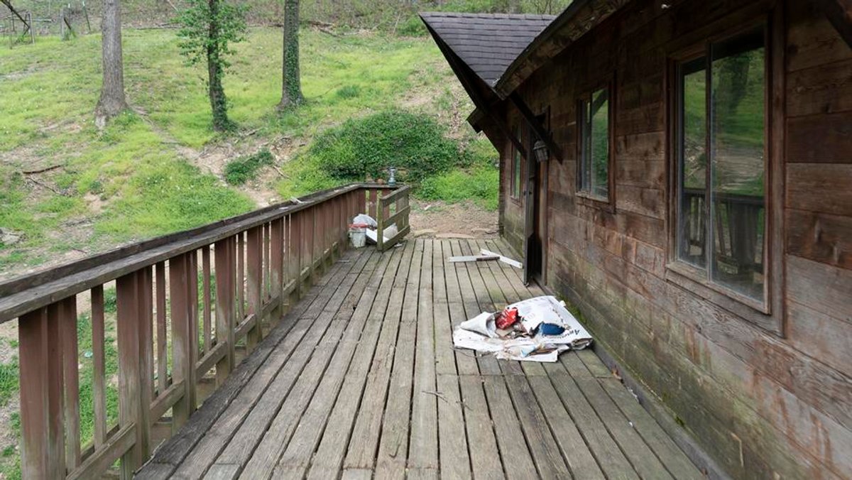 Image for SOLD $148,500 - Secluded A-Frame Cabin on nearly 6 Acres near Lake Floyd