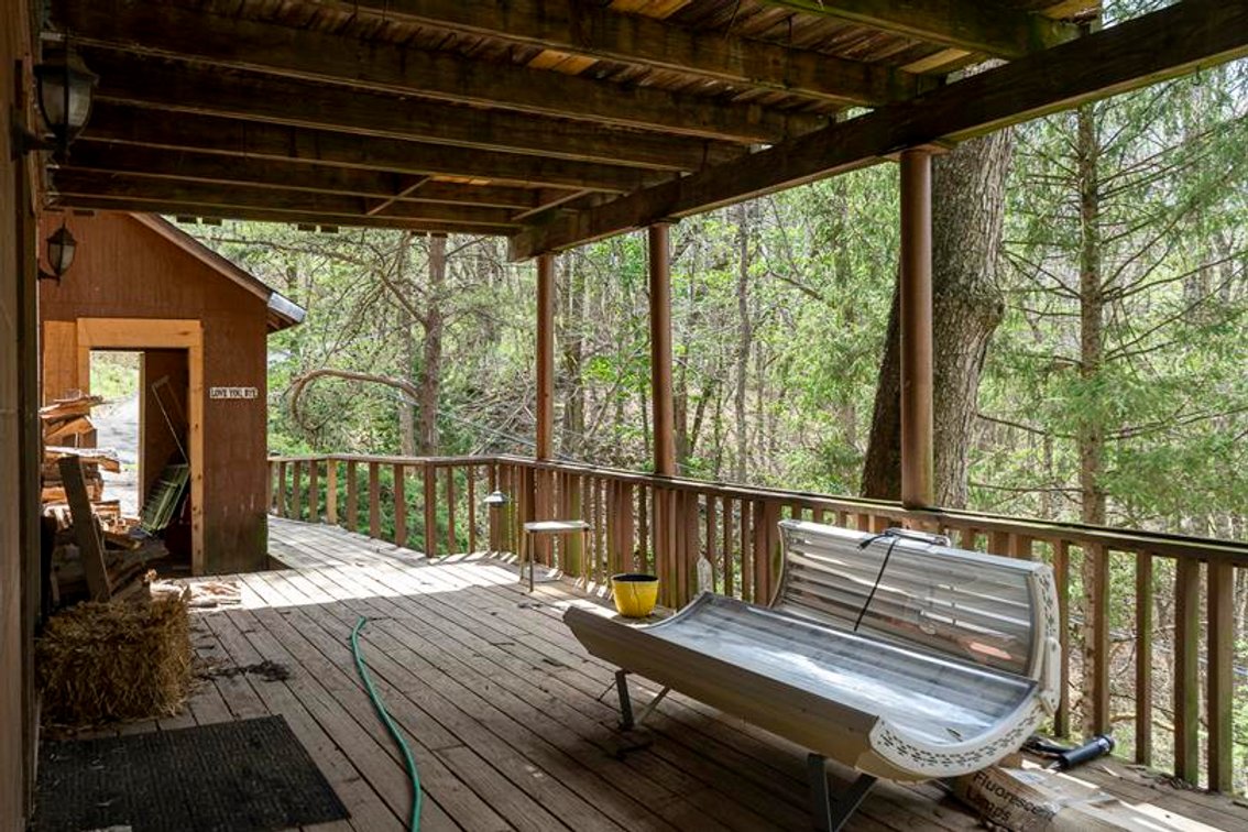 Image for SOLD $148,500 - Secluded A-Frame Cabin on nearly 6 Acres near Lake Floyd