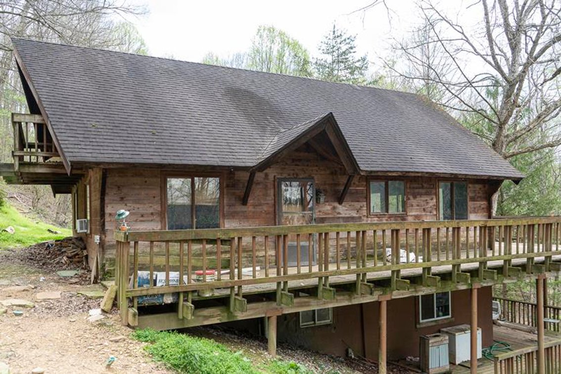 Image for SOLD $148,500 - Secluded A-Frame Cabin on nearly 6 Acres near Lake Floyd