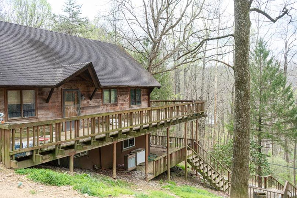 Image for SOLD $148,500 - Secluded A-Frame Cabin on nearly 6 Acres near Lake Floyd