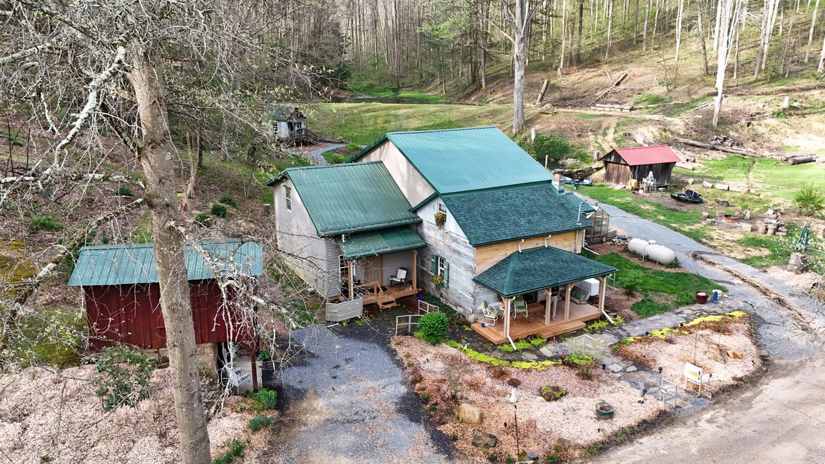 Image for SOLD $260,000 - 22 Acres with a Remodeled 19th Century 3 Bedroom Cabin in Harrison County