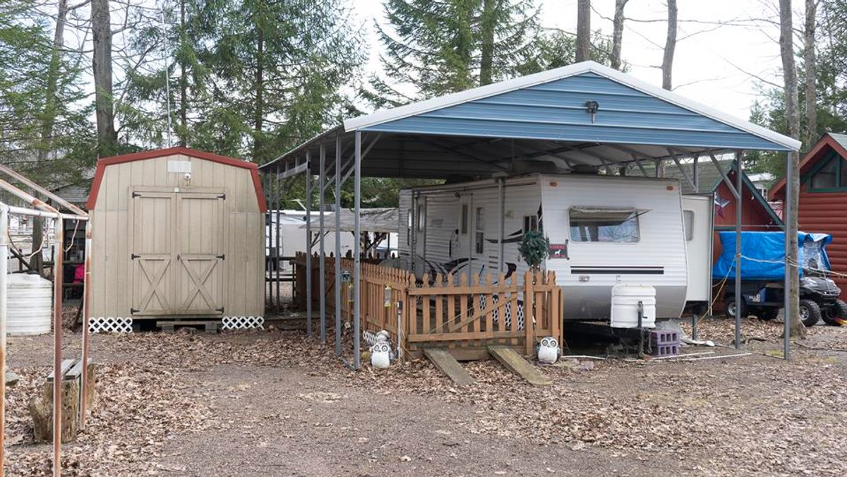 Image for SOLD - Campsite with Camper at Big Bear Lake