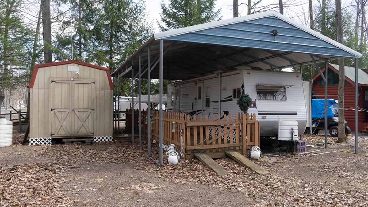 Image for SOLD - Campsite with Camper at Big Bear Lake