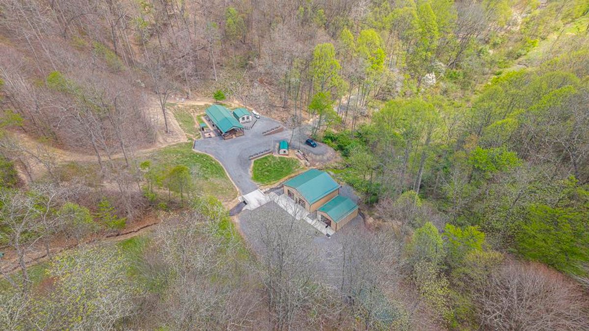 Image for SOLD $385,000 - Impressive Cabin with Guest House on 46 Acres in Harrison County