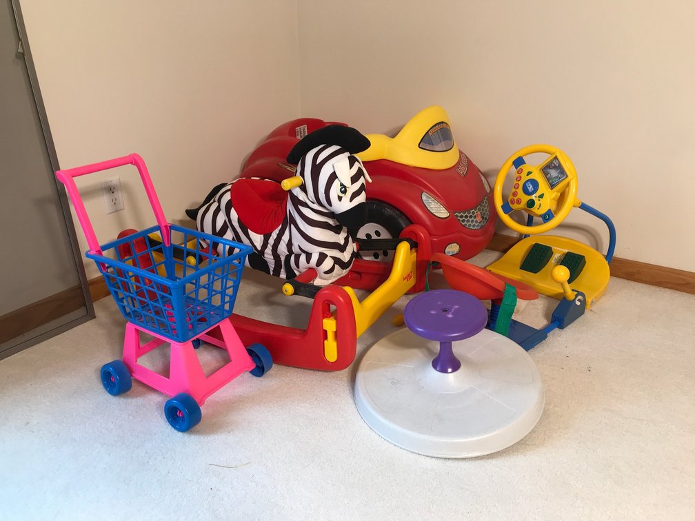 Child's riding toys