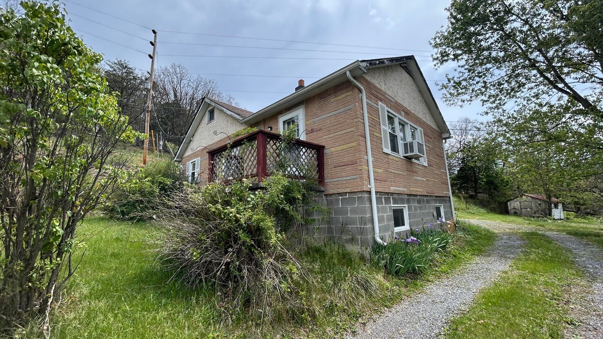 Image for SOLD $88,000 - Rustic Mountain Cottage on Nearly 2.5 Acres in Petersburg Selling to the Highest Bidder