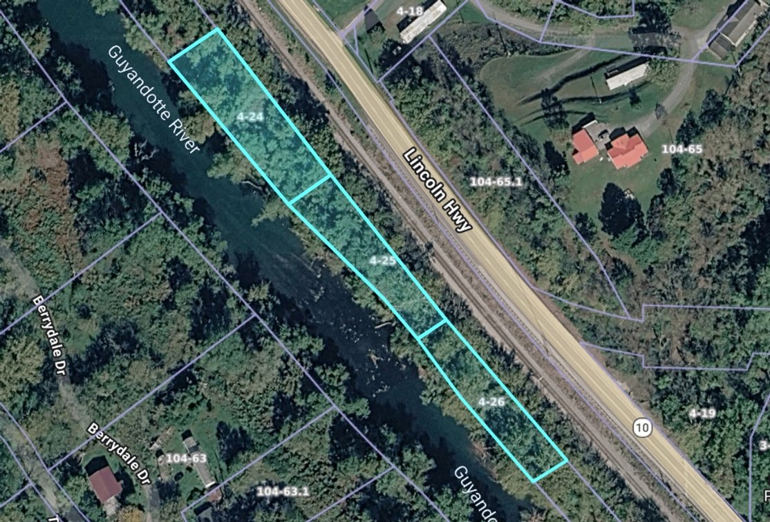 Image for SOLD - 3 Riverfront Lots Selling to the Highest Bidders