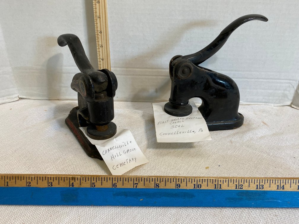 2 Early seal stamps