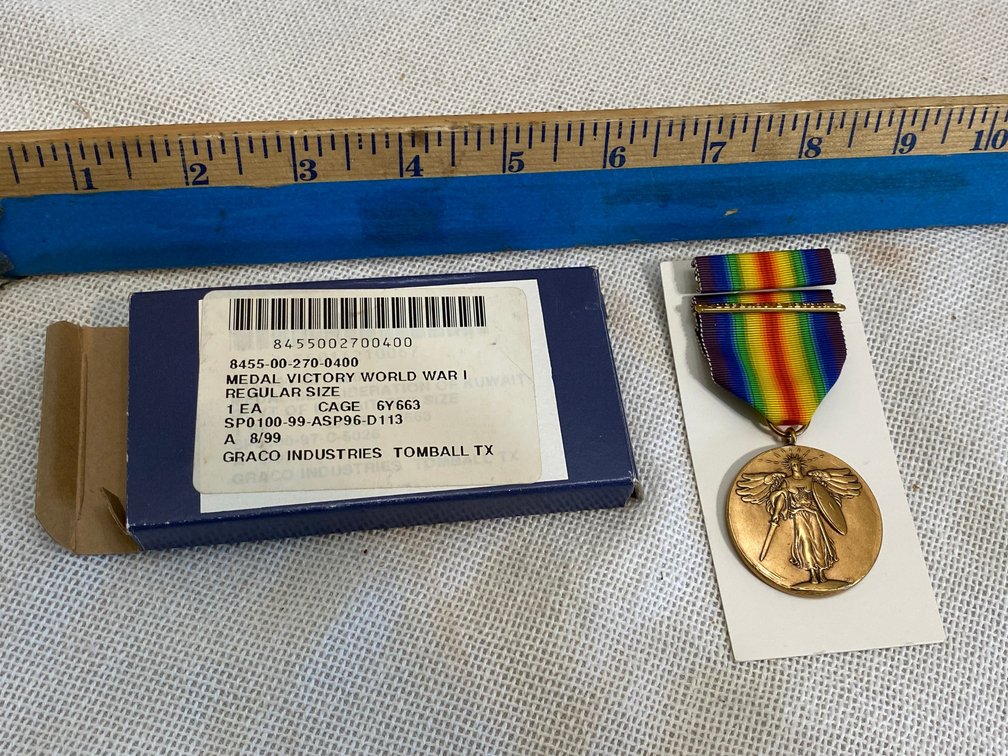 Metal Victory WWI with defensive sector bar attached