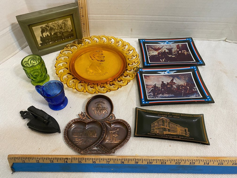 Collection of souvenir plates