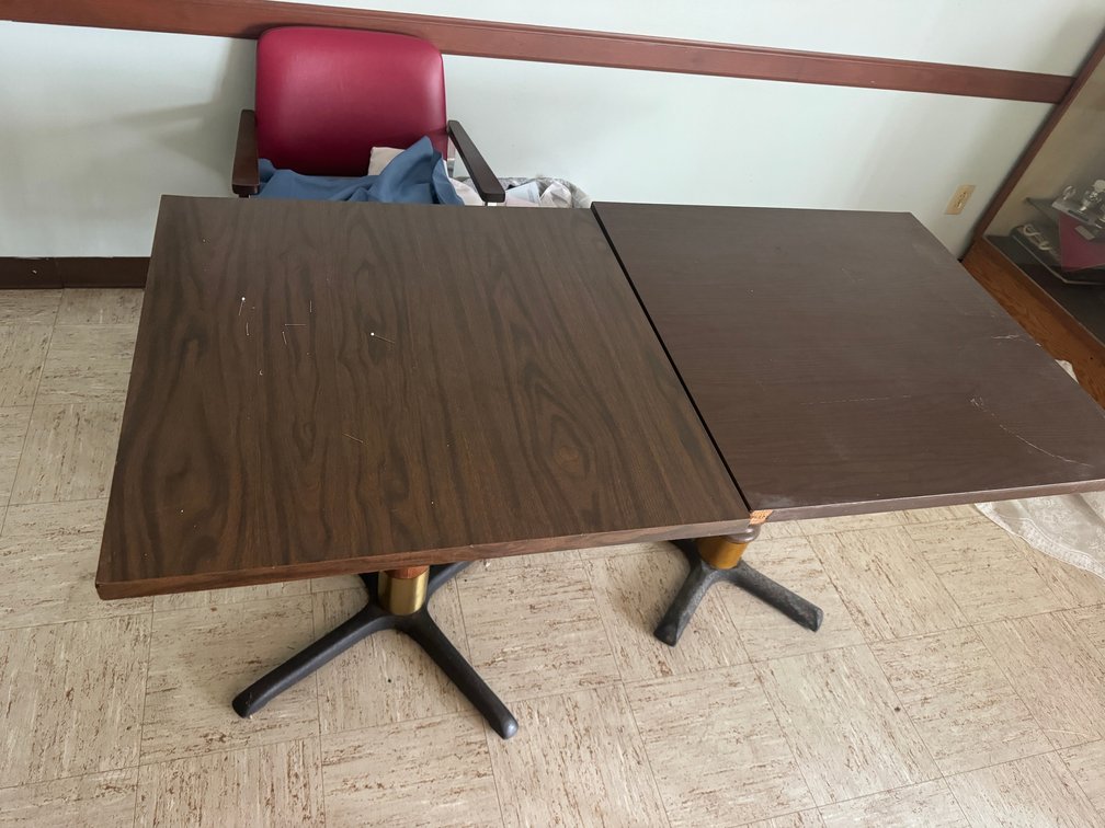 Mid-Century Laminate Restaurant Table