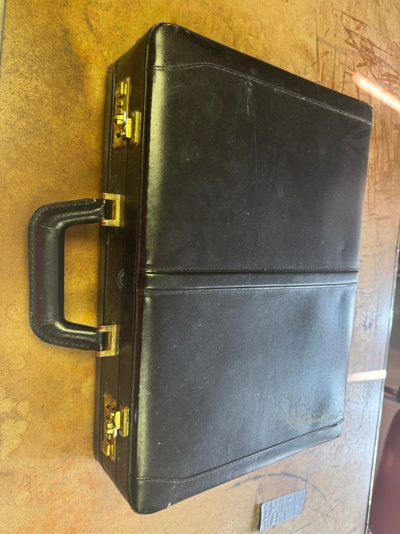 Vintage Hard-Sided Briefcase