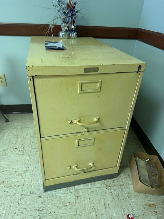 2-Drawer Metal Filing Cabinet
