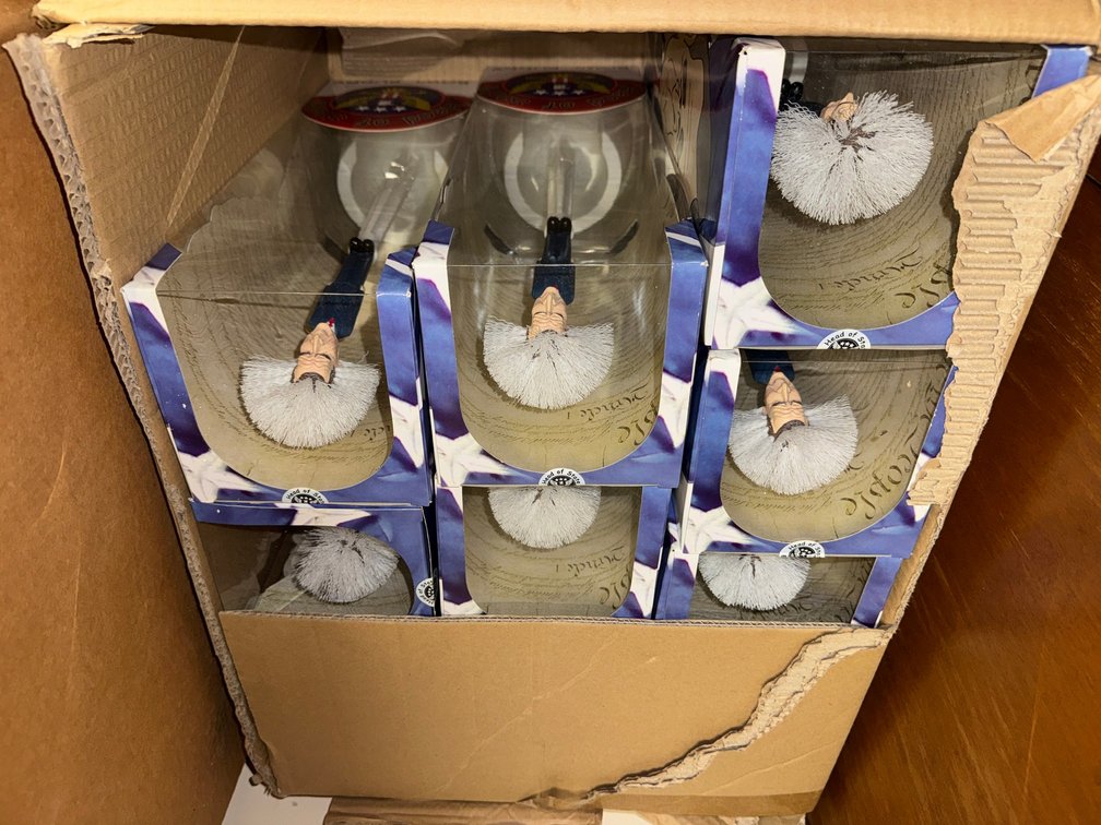 Novelty George W. Bush Toilet Scrubbers