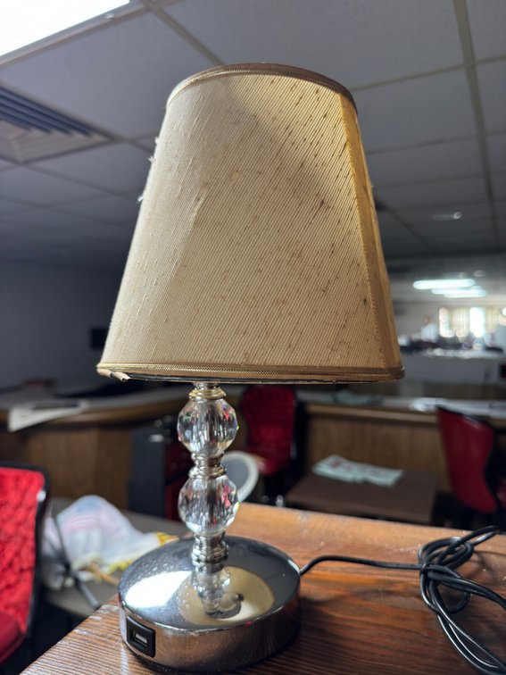 Crystal Ball Mini Table Lamp