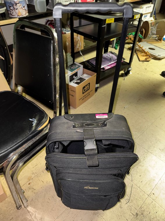 Rolling Carry-On Suitcase