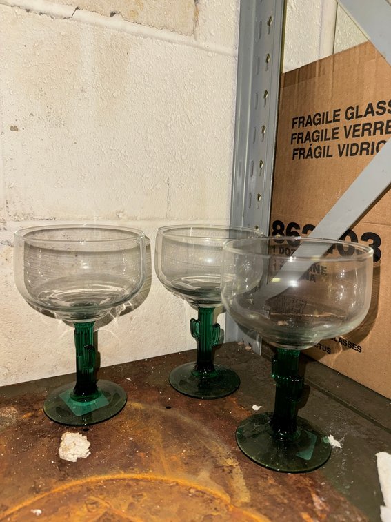 Emerald Green Stemware