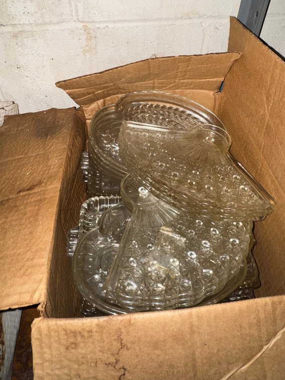 White & Glass Plates