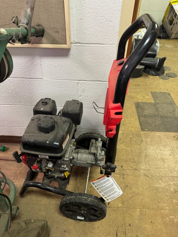 Gas-Powered Cold Water Pressure Washer