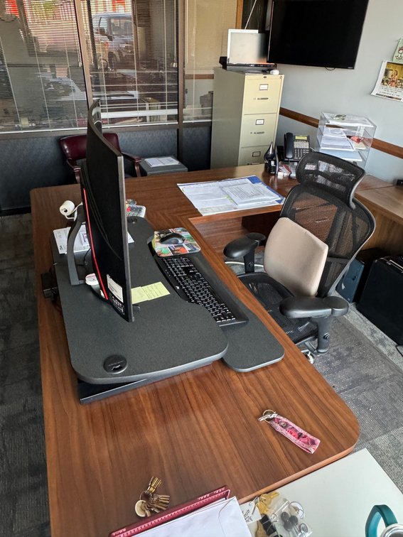 U-Shaped Executive Desk