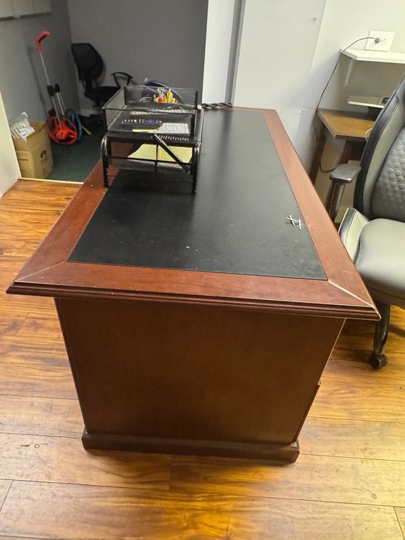 Double-Pedestal Executive Desk