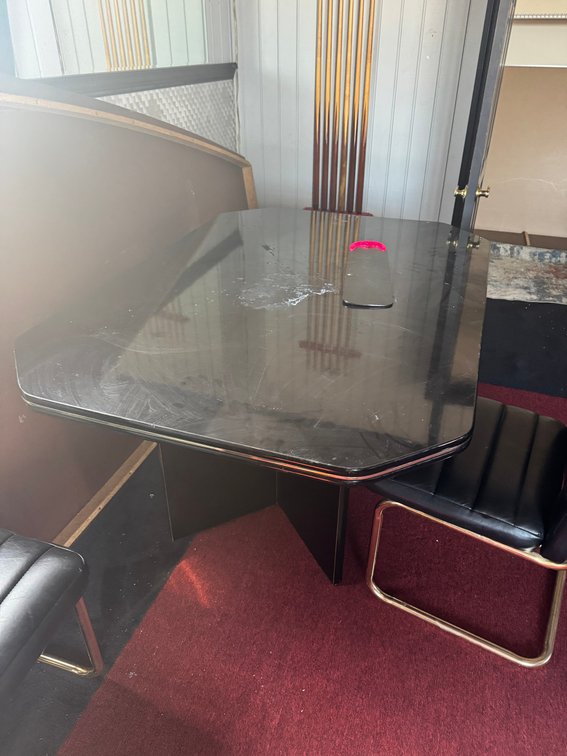 Table and 2 chairs