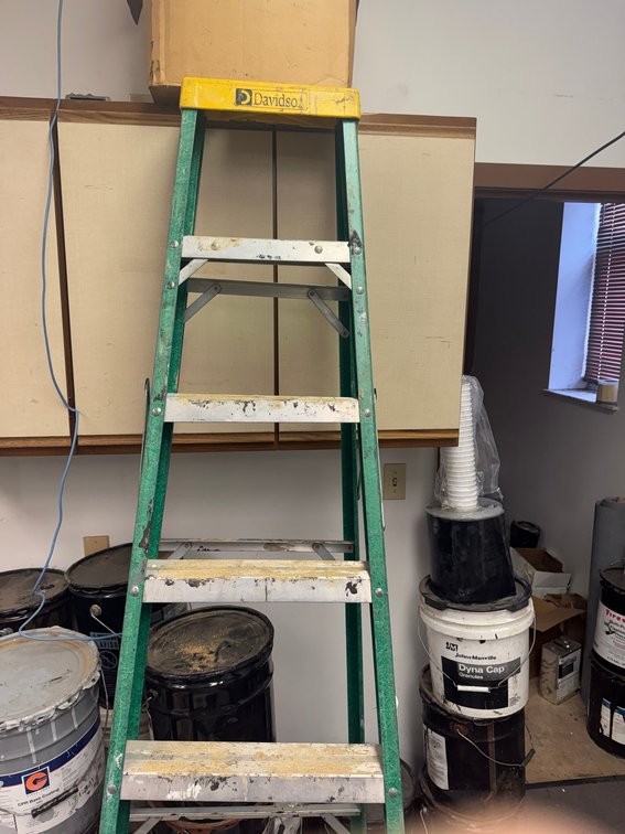 6-Foot Fiberglass Step Ladder
