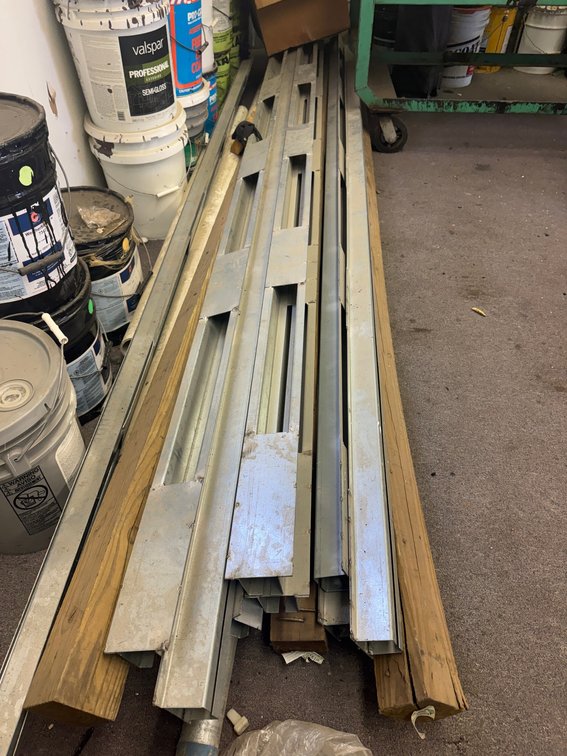 Metal Channels or Track elements