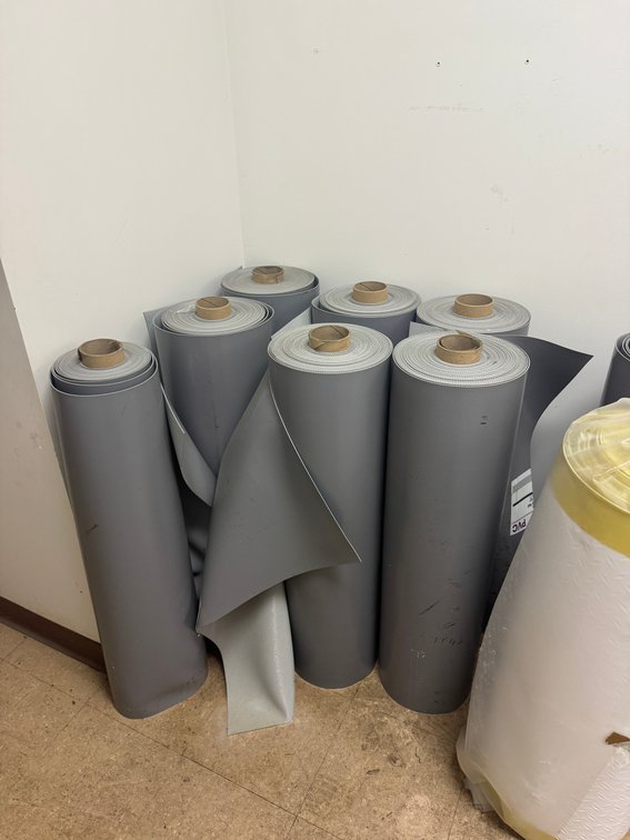 Possibly waterproof membrane material