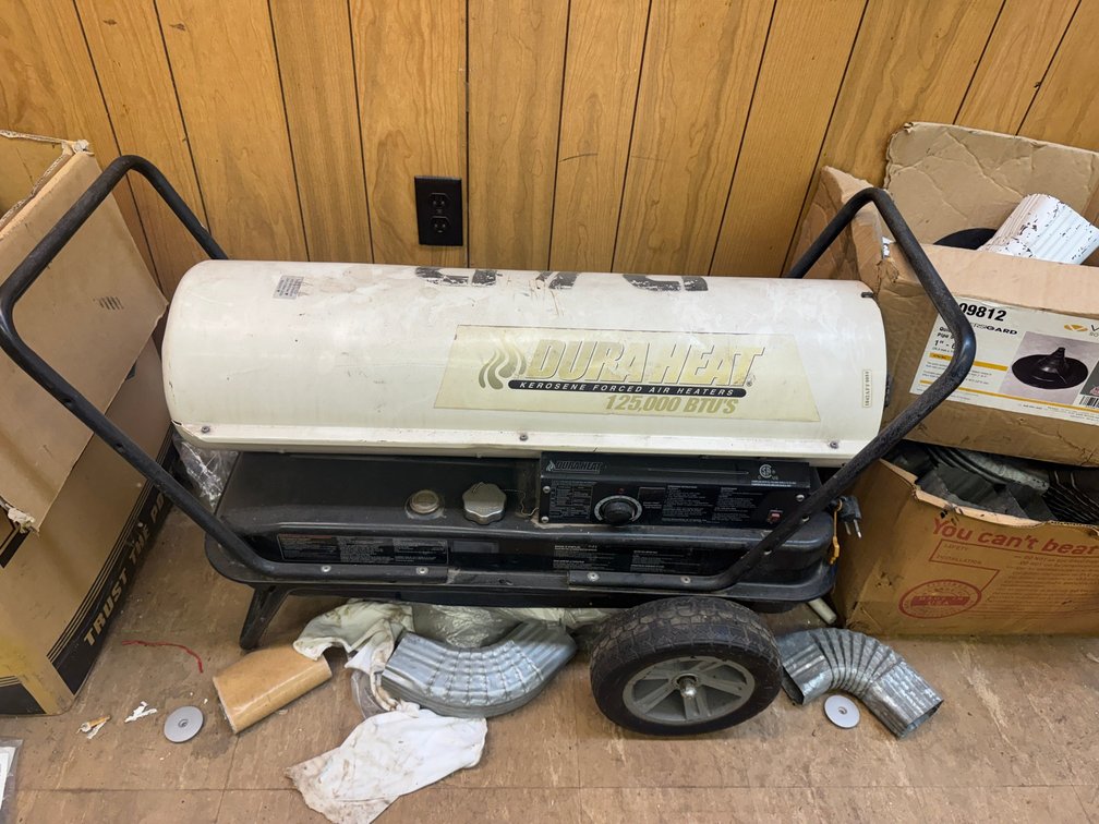 Dura Heat 125,000 BTU Kerosene Heater