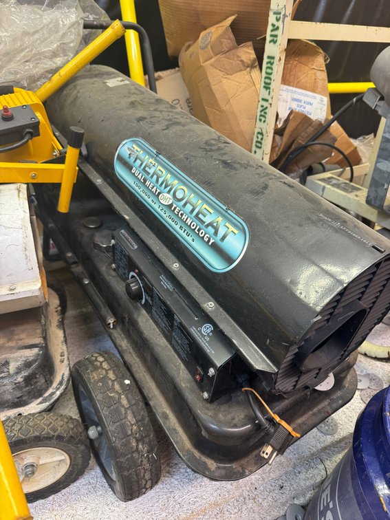 Forced-Air Kerosene / Diesel Torpedo Heater