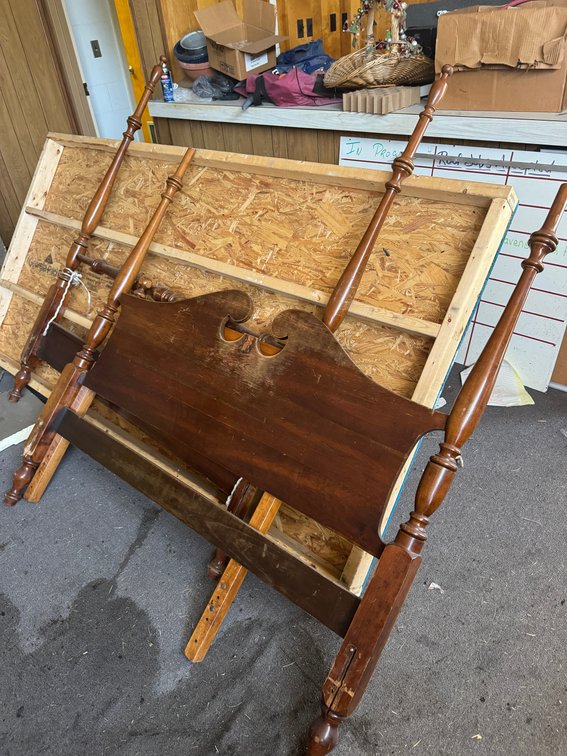 Headboard and footboard