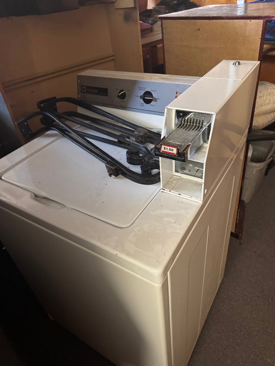 Maytag Coin-Operated Top-Loading Washer