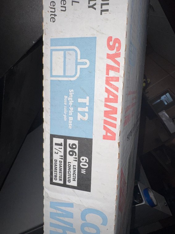 Sylvania T12 Fluorescent Bulbs