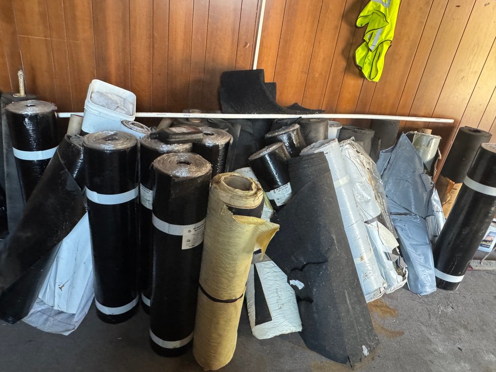 Roofing materials, including SBS Metal Flashing