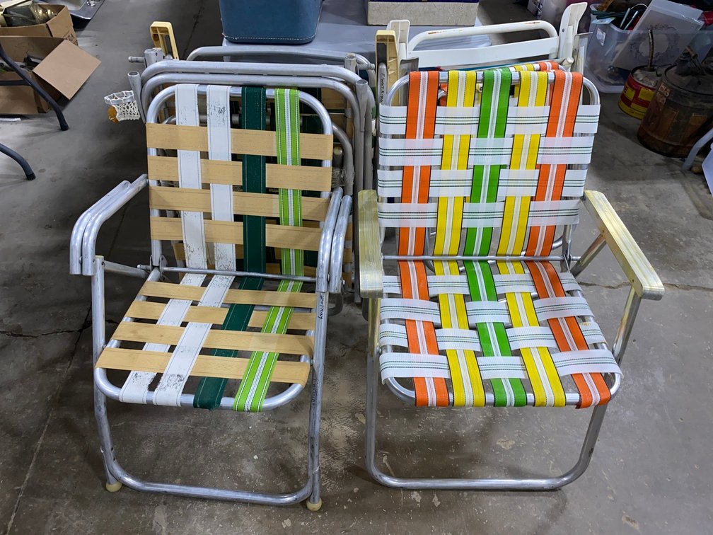 Fold out Lawn Chairs