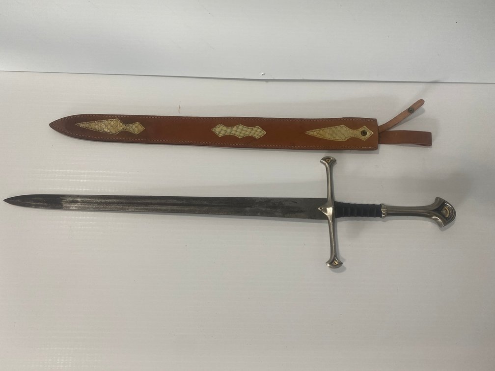 Replica of Narsil, the sword of King Elendil from Lord of the Rings