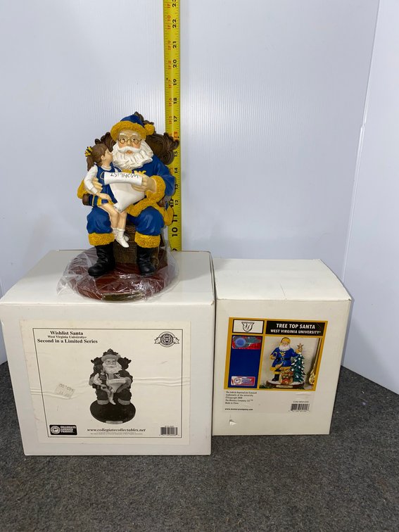 WV Themed Santas Figurines