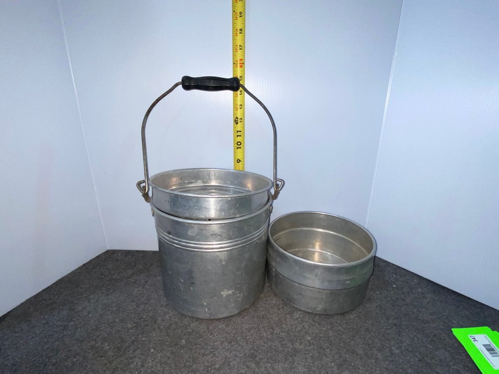 Aluminum Stacking Lunch Bucket