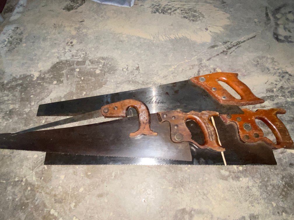 Variety of Hand saws
