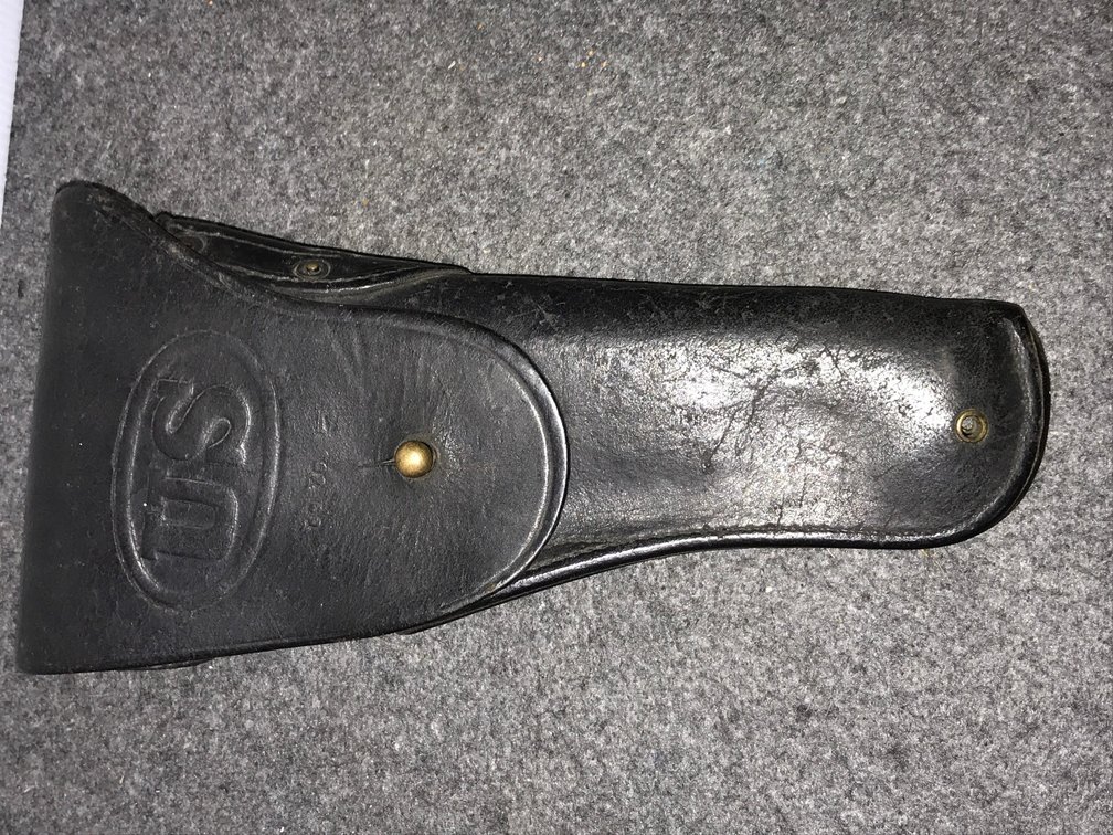 World War 1 M 1916 Warren Leather Holster 1918