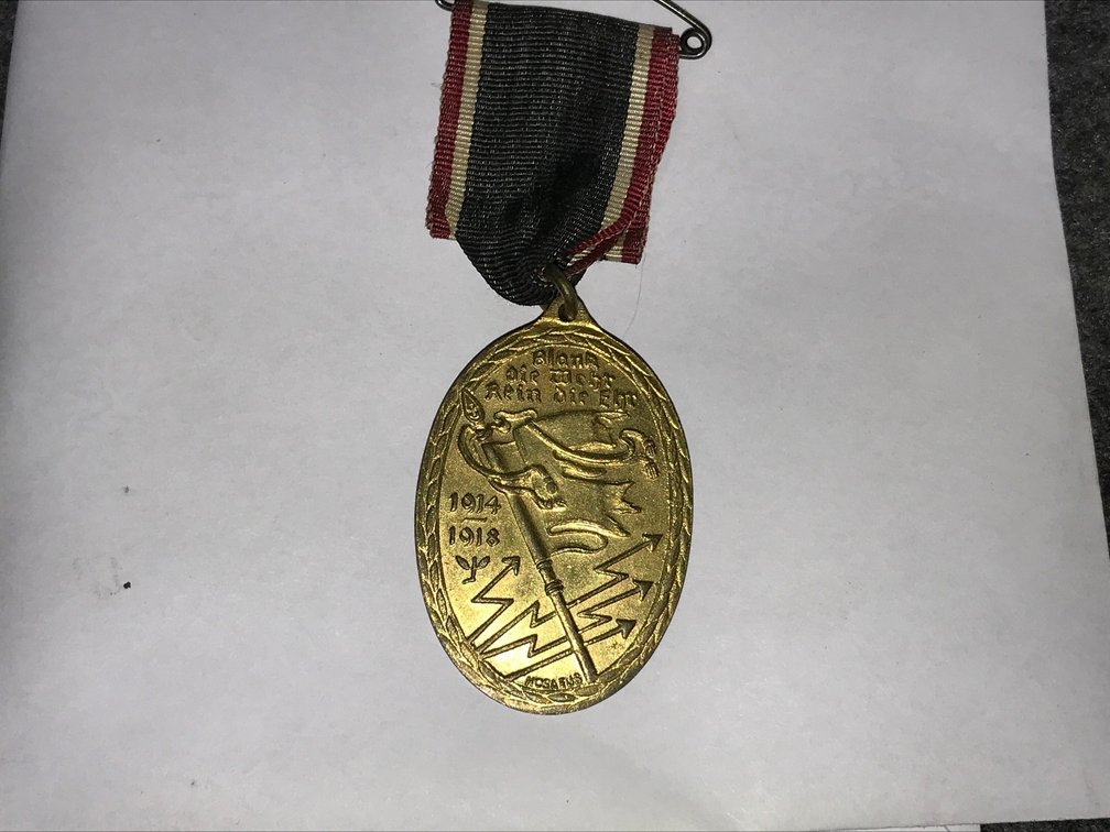 World War 1 German Service Metal of Merrit